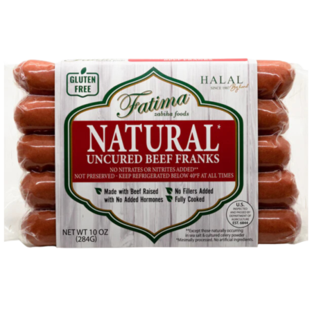 Fatima Natural Uncured Beef Franks