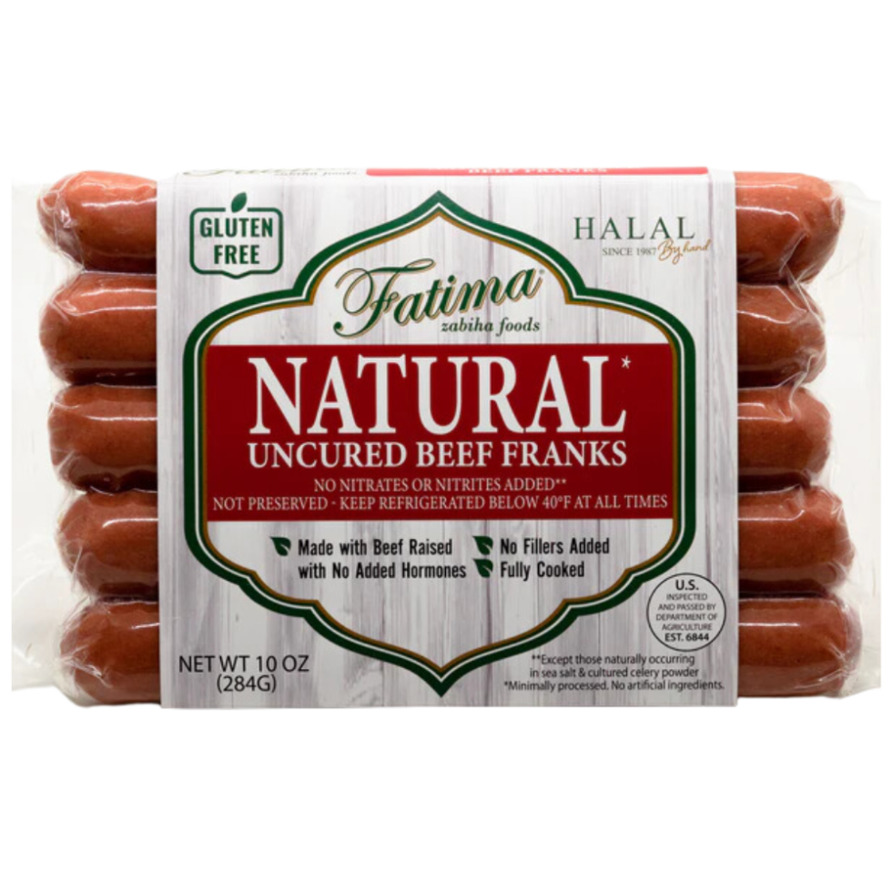 Fatima Natural Uncured Beef Franks