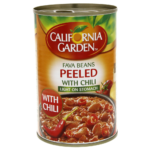 California Garden Fava Beans With Chilli