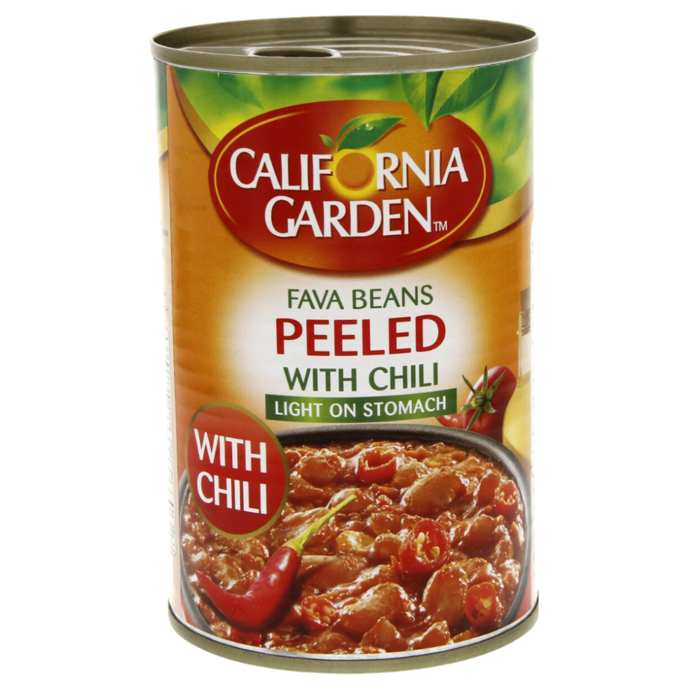 California Garden Fava Beans With Chilli