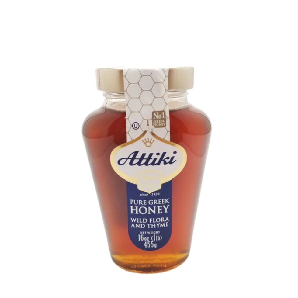 Attiki Raw Greek Honey 16Oz