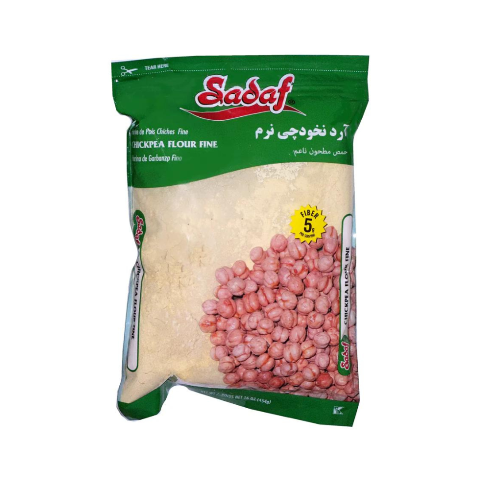 Sadaf Chickpea Flour Coarse 16Oz 454G