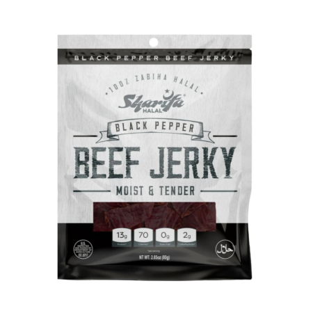 Sharifa Halal Black Pepper Beef Jerky