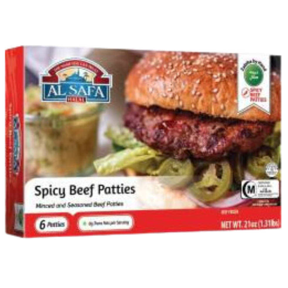 Al Safa Spicy Beef Patties/ 6 Patties