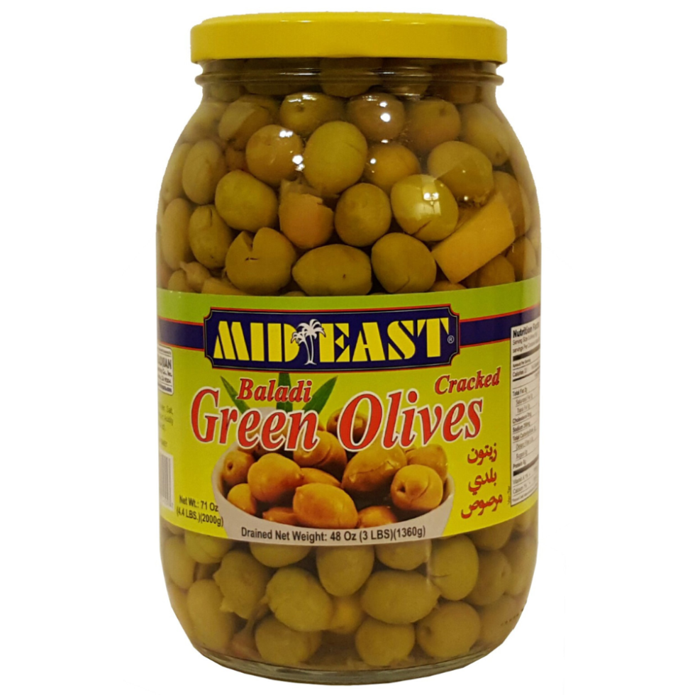 Baladi Green Olives