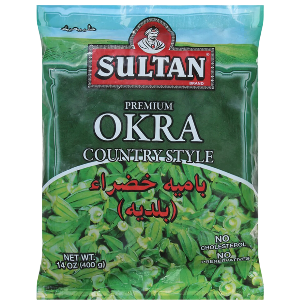 Sultan Okra Country Style 14Oz