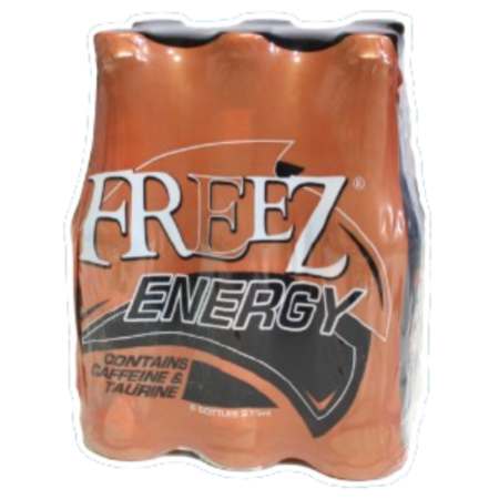 Freez Energy Cafeine 6 Bottles 275Ml