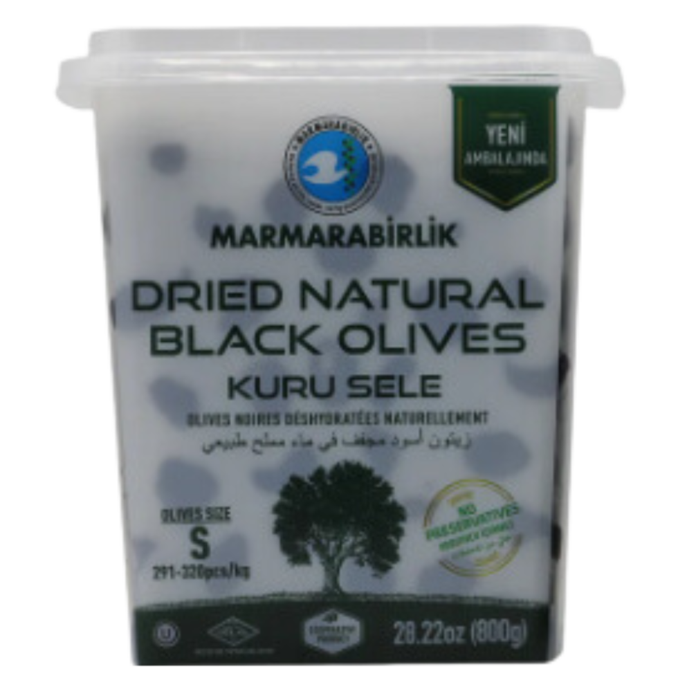 Marmarabirlik Dried Black Olives 800G