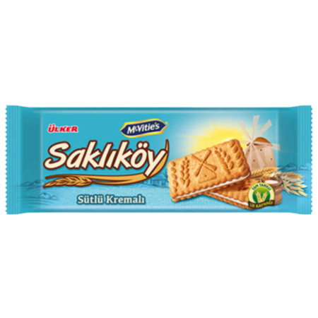 Ulker Saklikoy Creamy Milk Biscuit