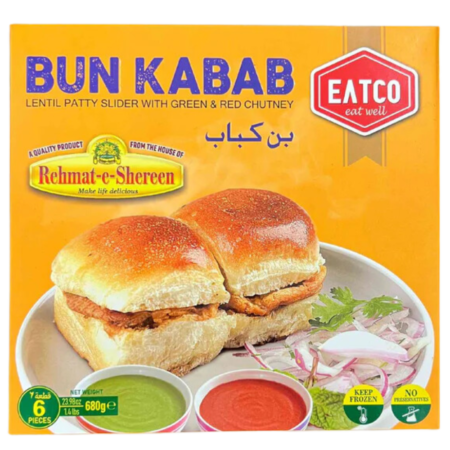 Rehmat-E-Shereen Bun Kabab 6Pcs- 680G