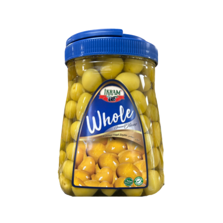 Ikram Whole Green Olives 1600G