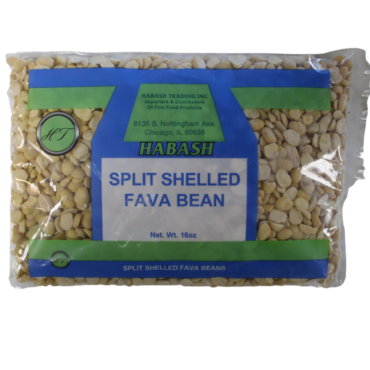 Habash Split Shelled Fava Beans 16Oz